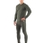 Комплект мужского термобелья Lasting, зеленый - футболка Atar и штаны Atok, XXL
