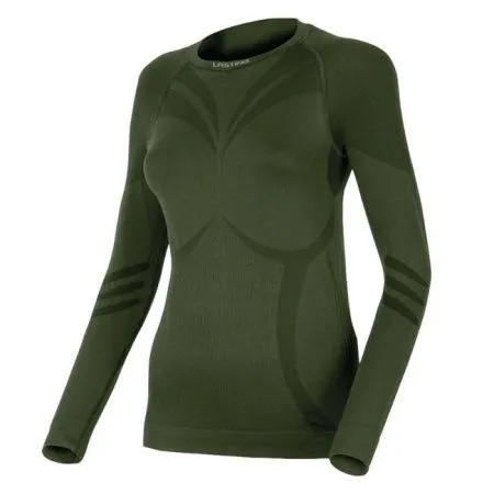 Футболка женская Atala/ дл. рукав/ синтетика/ зеленый