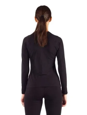 Футболка  женская Atila/ дл. рукав/ шерсть 160/ черный