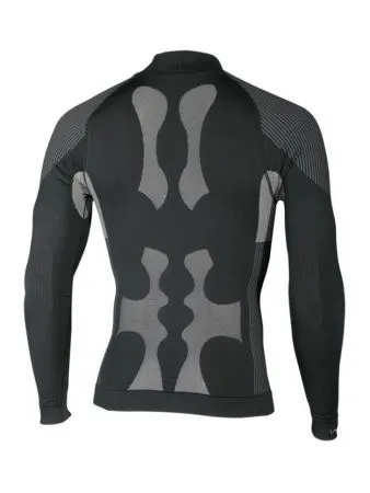 Футболка  мужская Angel/ дл. рукав/ синтетика 320/ черный