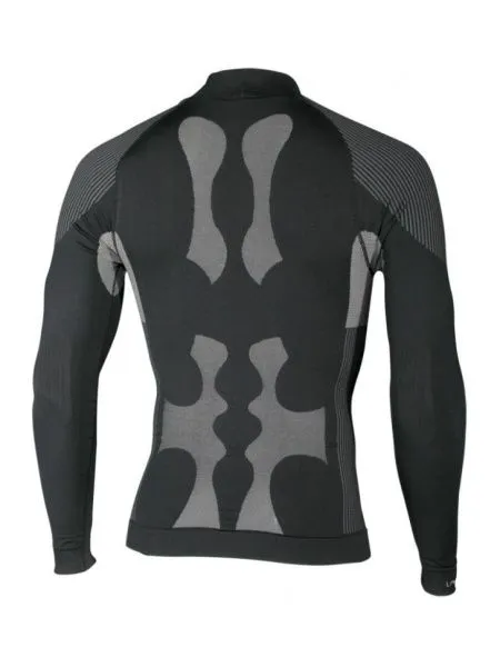 Футболка  мужская Angel/ дл. рукав/ синтетика 320/ черный