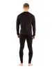 Комплект мужского термобелья Lasting, черный - футболка Atar и штаны Atok Комплект мужского термобелья Lasting, черный - футболка Atar и штаны Atok