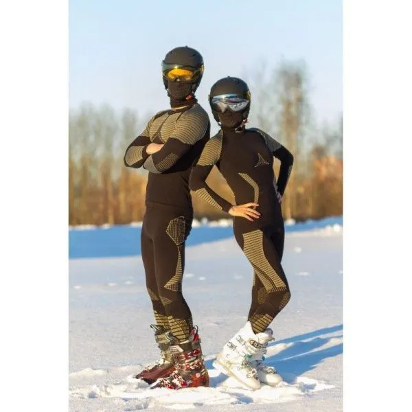 Футболка  мужская WEROLO/ дл. рукав/ шерсть 300/ черный Футболка  мужская WEROLO/ дл. рукав/ шерсть 300/ черный