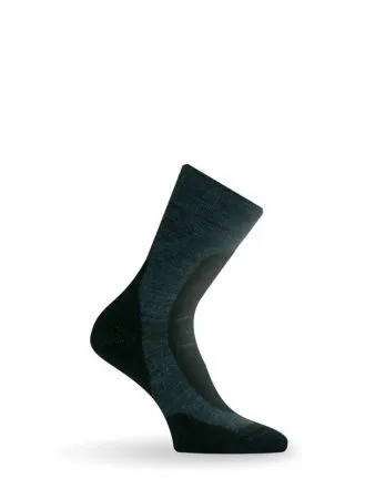 Носки Lasting TKN 800, polypropylene+nylon, серо-зеленый с черной вставкой