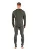 Комплект мужского термобелья Lasting, зеленый - футболка Rosta и штаны Rex