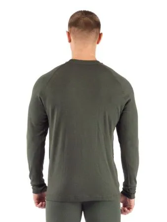 Футболка  мужская Rosta/ дл. рукав/ шерсть 220/ зеленый