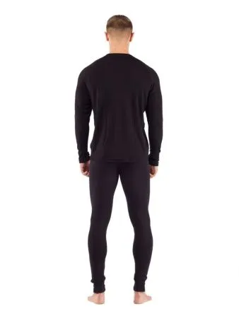 Комплект мужского термобелья Lasting, черный - футболка Rosta и штаны Rex