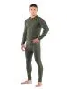 Комплект мужского термобелья Lasting, зеленый - футболка Atar и штаны Atok