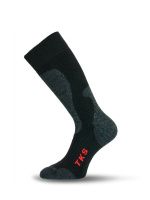 Носки Lasting TKS 834, polypropylene+nylon, темно-зеленый с серой вставкой
