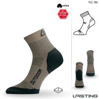 Носки Lasting TCC 769, cotton+polypropylene, бежевый