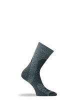 Носки Lasting TRP 889, wool+polyamide, серый с темными вставками
