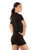 Футболка женская Alba/ кор. рукав/ синтетика/ черный