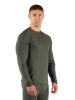 Футболка  мужская Atar/ дл. рукав/ шерсть 160/ зеленый