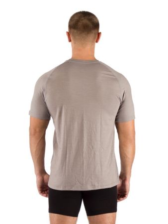 Футболка  мужская Quido/ кор. рукав/ шерсть 160/ серый