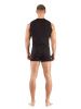 Комплект мужского термобелья Lasting, черный - футболка Achile и шорты Adam