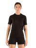 Футболка женская Alba/ кор. рукав/ синтетика/ черный