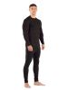 Комплект мужского термобелья Lasting, черный - футболка Apol и штаны Ateo