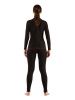 Комплект женского термобелья Lasting, черный - футболка Atala и штаны Aura