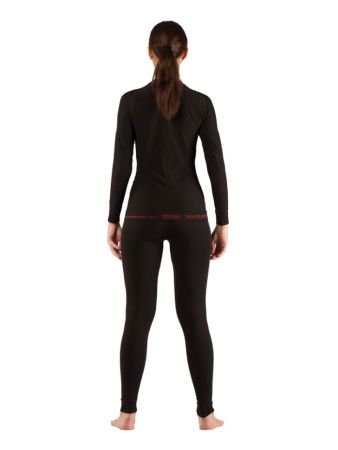 Комплект женского термобелья Lasting, черный - футболка Atala и штаны Aura