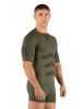 Футболка мужская Abel/ кор. рукав/ синтетика/ зеленый