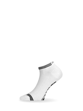 Носки Lasting ABE 001 bamboo+polypropylene, белый с полосками