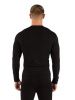 Футболка мужская Vivek / дл. рукав / комбинир 290/  черный Футболка мужская Vivek / дл. рукав / комбинир 290/  черный