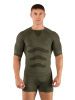 Футболка мужская Abel/ кор. рукав/ синтетика/ зеленый