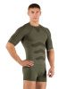 Футболка мужская Abel/ кор. рукав/ синтетика/ зеленый