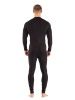 Комплект мужского термобелья Lasting, черный - футболка Apol и штаны Ateo