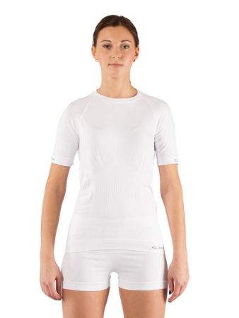 Футболка женская Alba/ кор. рукав/ синтетика/ белый