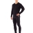 Комплект мужского термобелья Lasting, черный - футболка Rosta и штаны Rex, M
