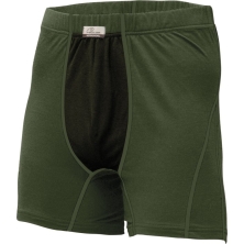 Шорты мужские Lasting NICO+ шерсть 160, зеленые + черная полоска, XL