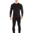 Комплект мужского термобелья Lasting, черный - футболка Apol и штаны Ateo, L-XL